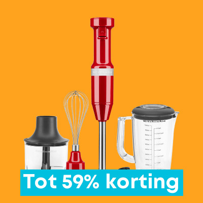 Efficiënt een vergoeding In detail KitchenAid staafmixer aanbiedingen | actuele-aanbiedingen.nl