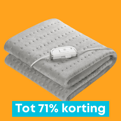 Mus compact Blokkeren Elektrische deken aanbieding kopen? | Actuele-Aanbiedingen.nl